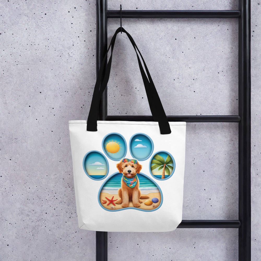 Paw Print Doodle Tote bag