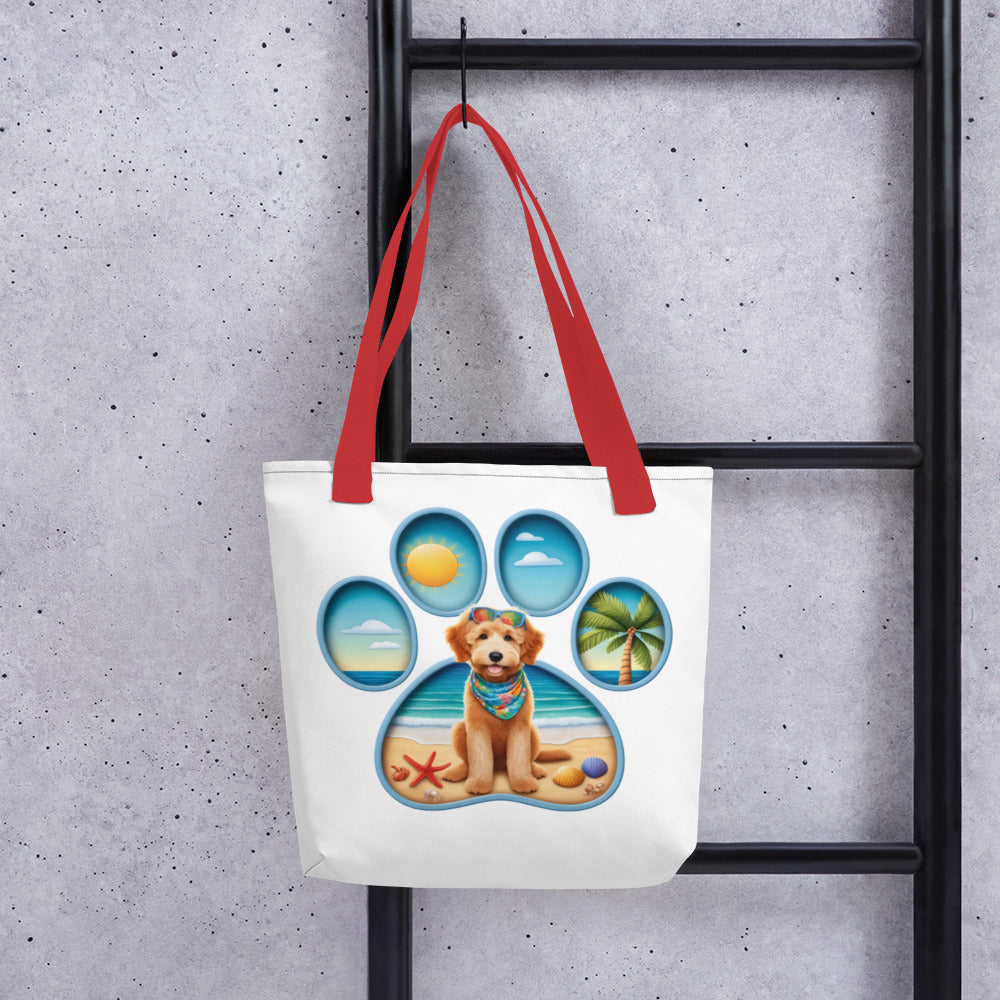 Paw Print Doodle Tote bag