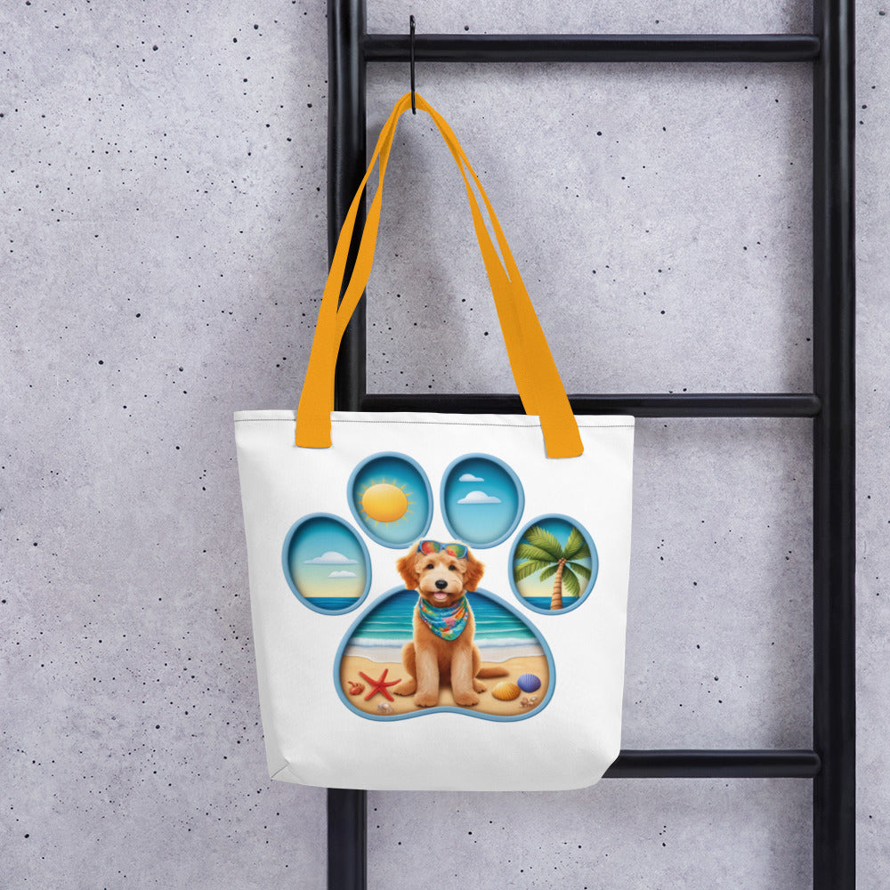 Paw Print Doodle Tote bag