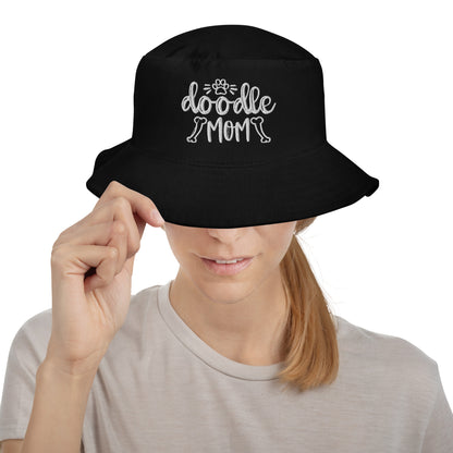 Doodle Mom Embroidered Bucket Hat