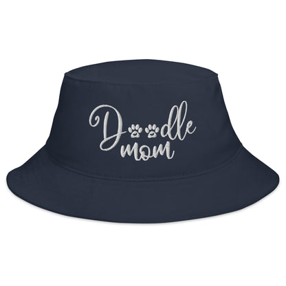 Doodle Mom Embroidered Bucket Hat