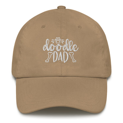 Doodle Dad Embroidered Adjustable Strap Cap Hat