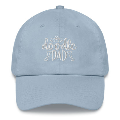 Doodle Dad Embroidered Adjustable Strap Cap Hat