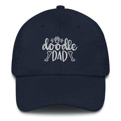 Doodle Dad Embroidered Adjustable Strap Cap Hat