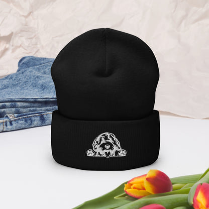 Dood Embroidered Cuffed Beanie