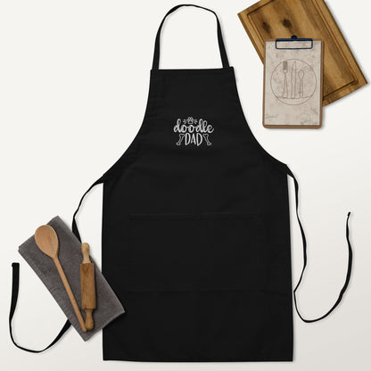 Doodle Dad Embroidered Apron