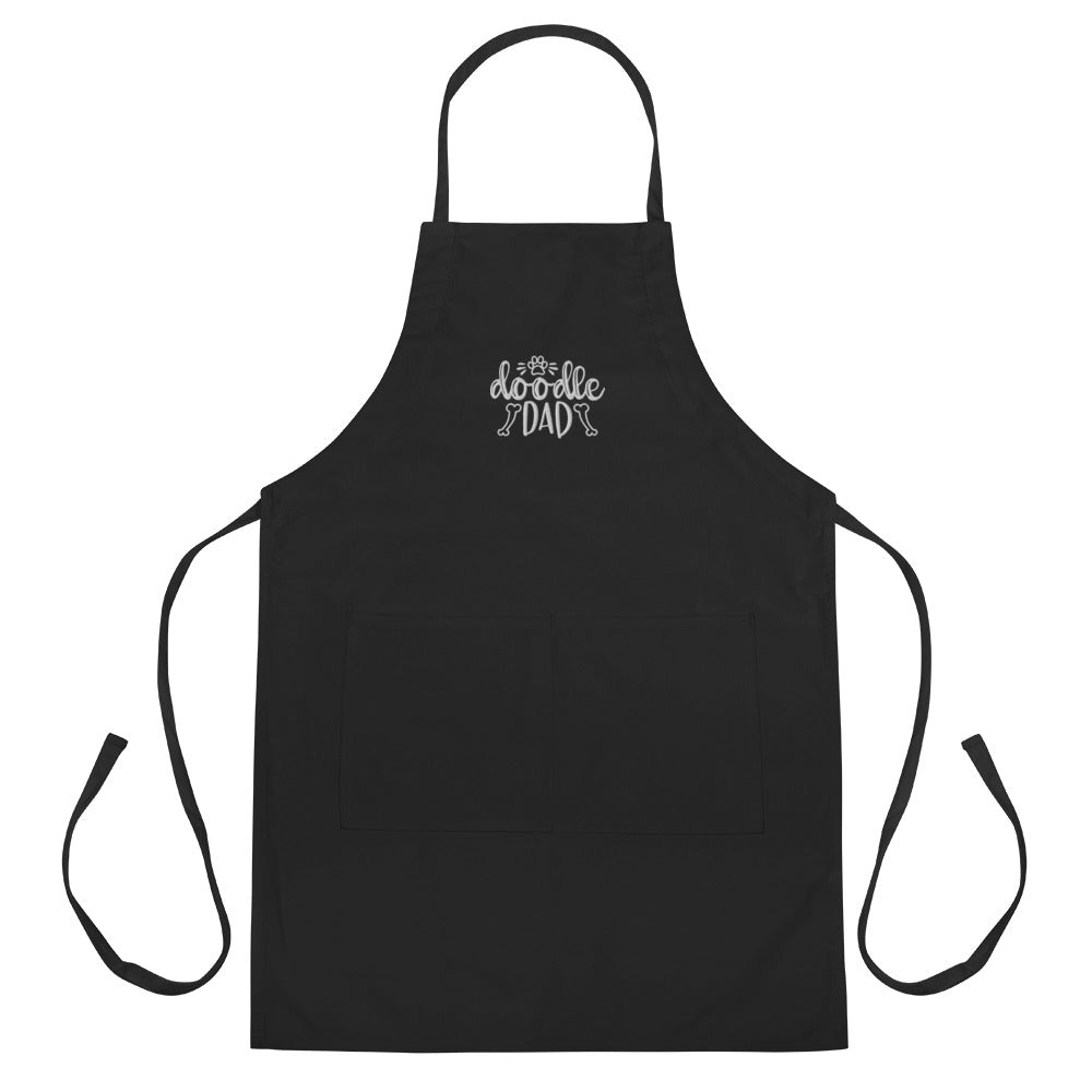 Doodle Dad Embroidered Apron