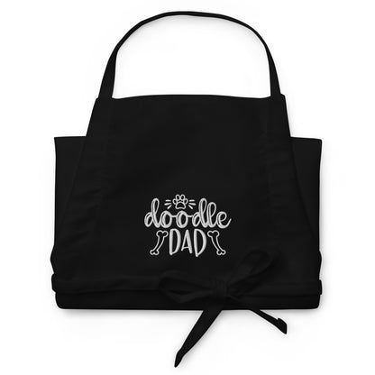 Doodle Dad Embroidered Apron