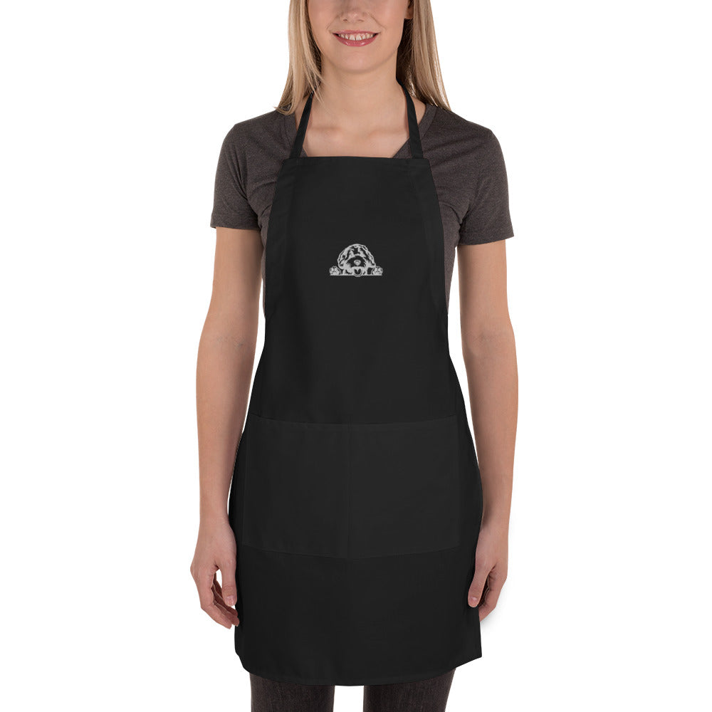 Dood Embroidered Apron - Doodle Design