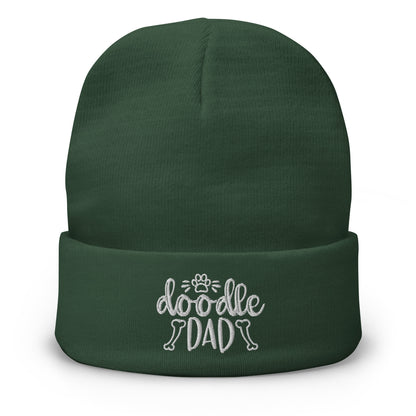 Doodle Dad Embroidered Beanie