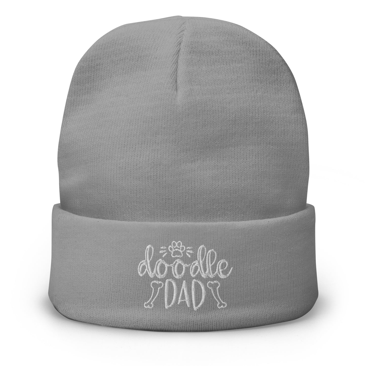 Doodle Dad Embroidered Beanie