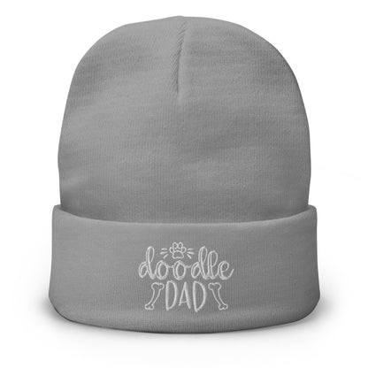 Doodle Dad Embroidered Beanie