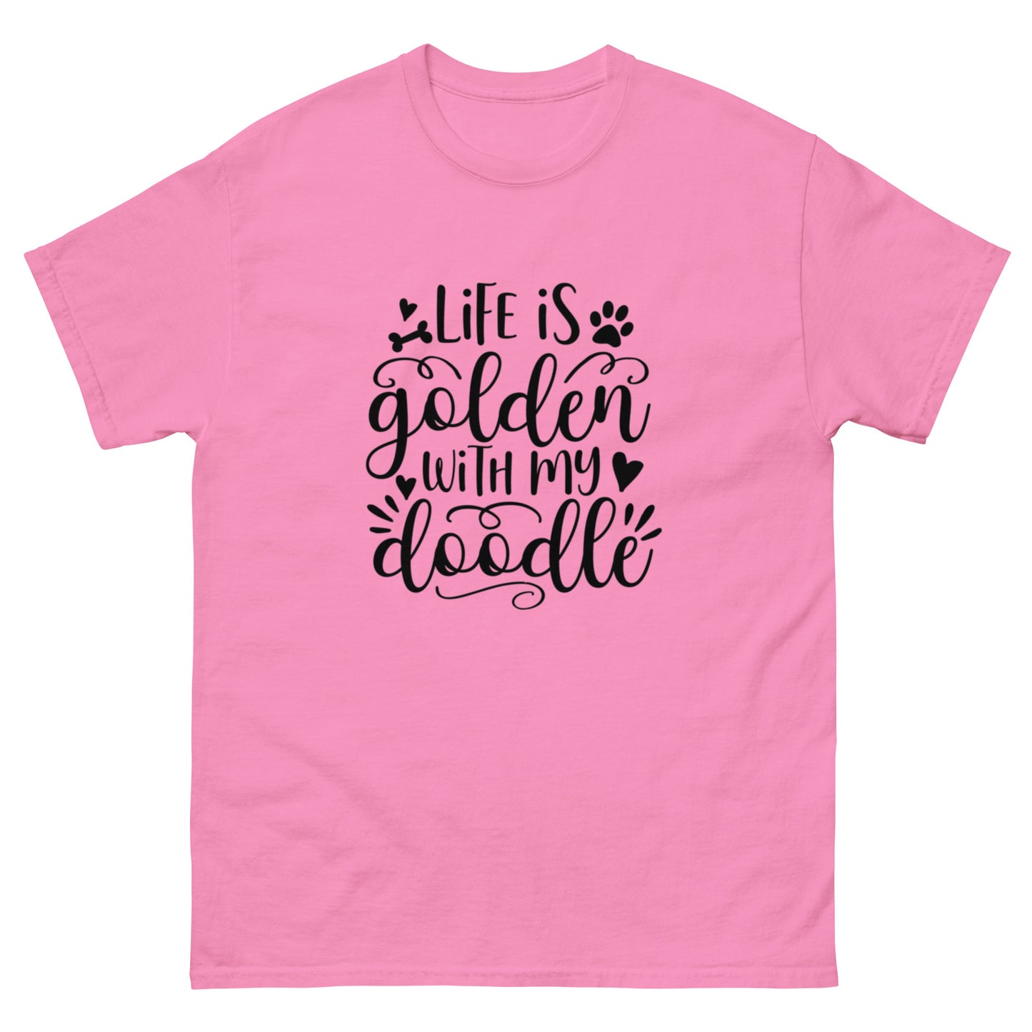 Life is Golden With My Doodle - Men's Classic Gildan T Shirt