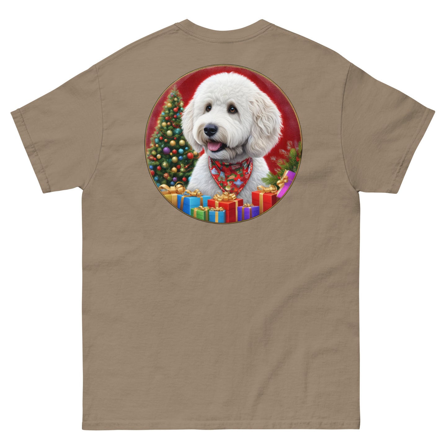 White Christmas Doodle Men's Classic Gildan T Shirt