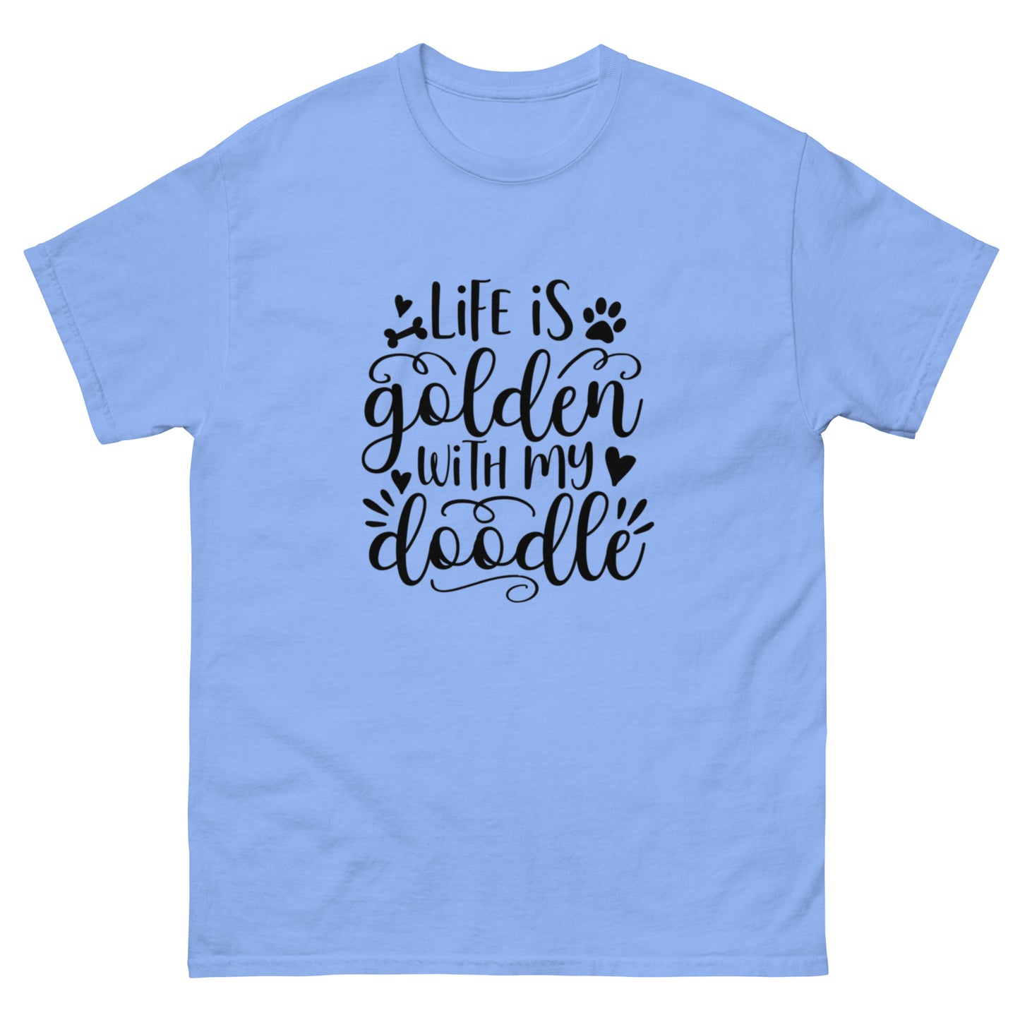 Life is Golden With My Doodle - Men's Classic Gildan T Shirt