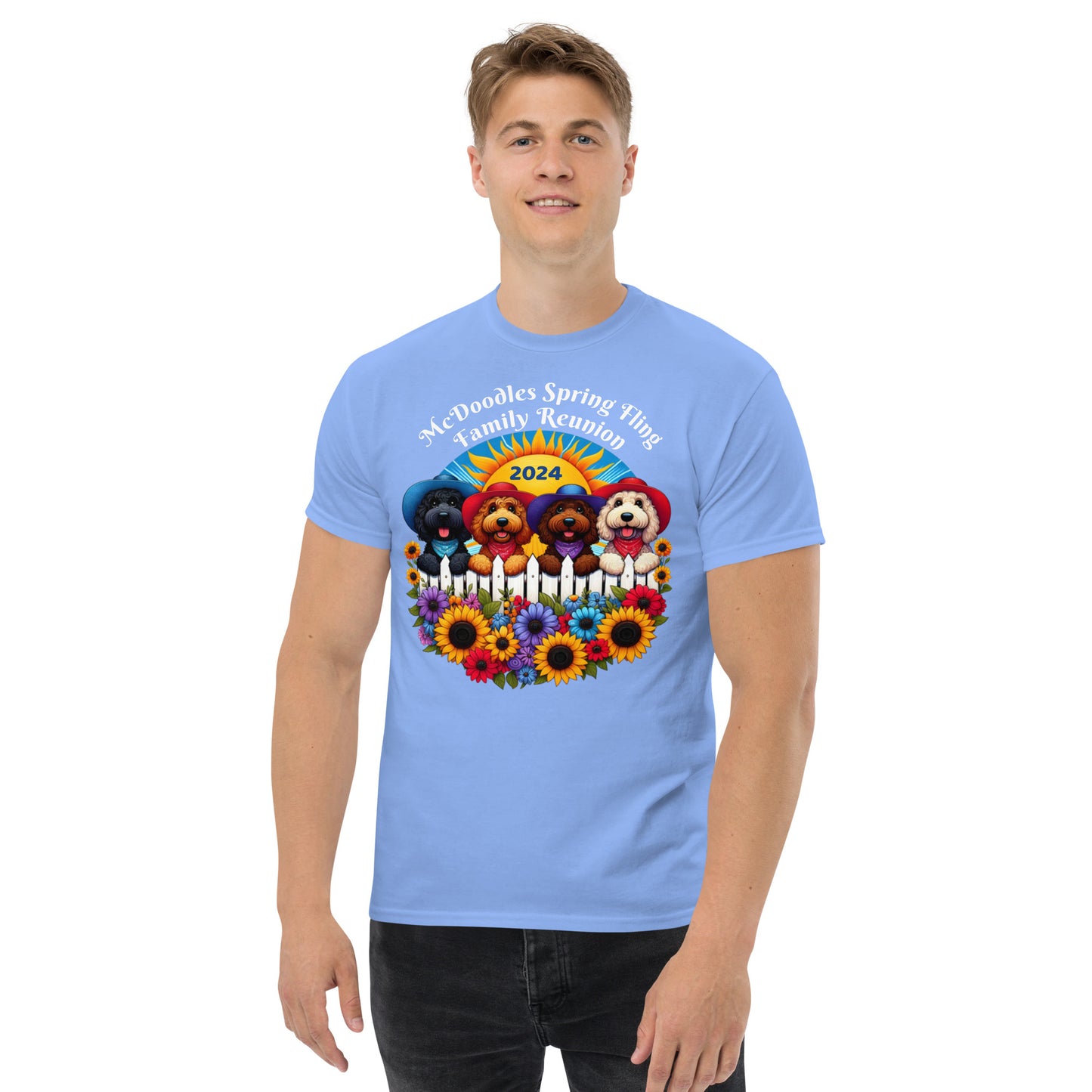 McDoodles Spring Fling 2024 Romp - Men's Classic Gildan T Shirt