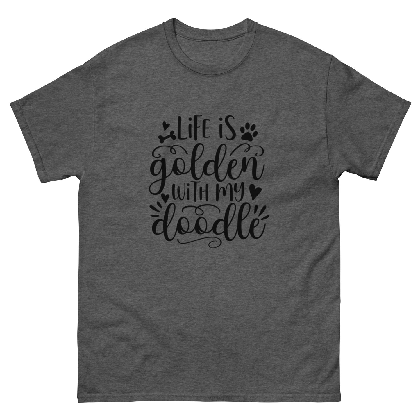 Life is Golden With My Doodle - Men's Classic Gildan T Shirt