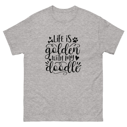 Life is Golden With My Doodle - Men's Classic Gildan T Shirt