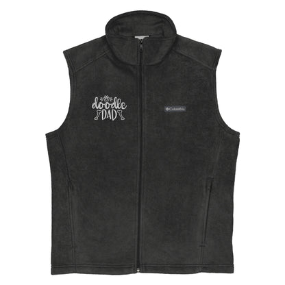 Doodle Dad Embroidered Men’s Columbia Fleece Vest