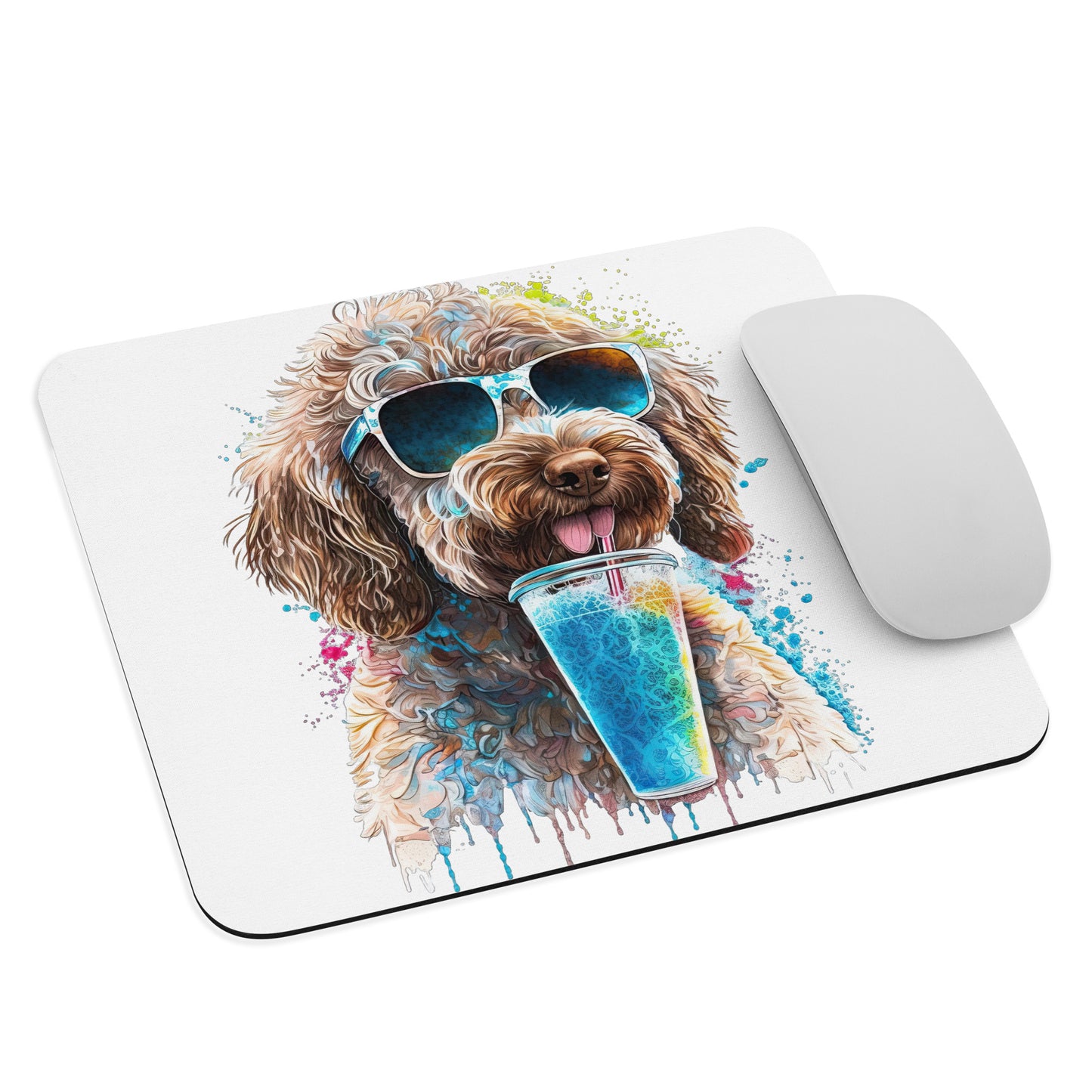 Chocolate Doodle Mouse Pad