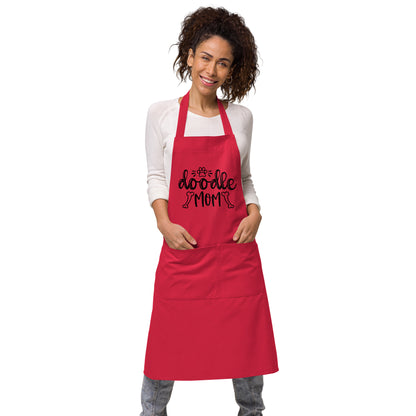 Doodle Mom Organic Cotton Apron