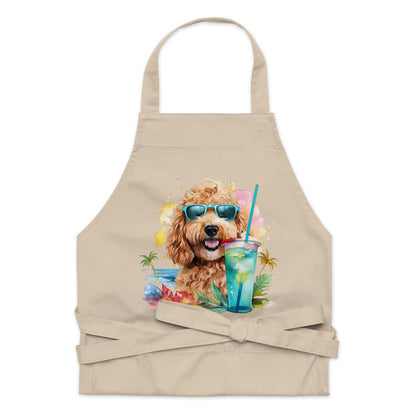 Beach Doodle Organic Cotton Apron