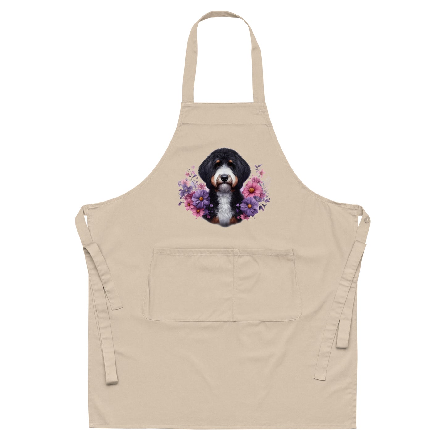 Bernedoodle Organic Cotton Apron