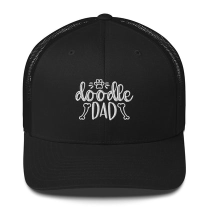 Doodle Dad Embroidered Trucker Cap