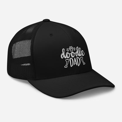 Doodle Dad Embroidered Trucker Cap