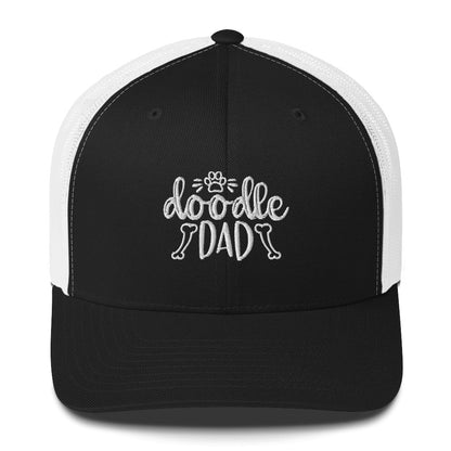 Doodle Dad Embroidered Trucker Cap