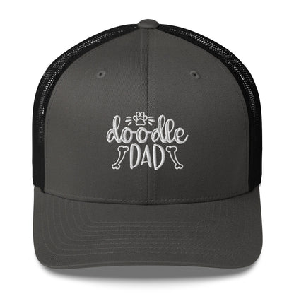 Doodle Dad Embroidered Trucker Cap