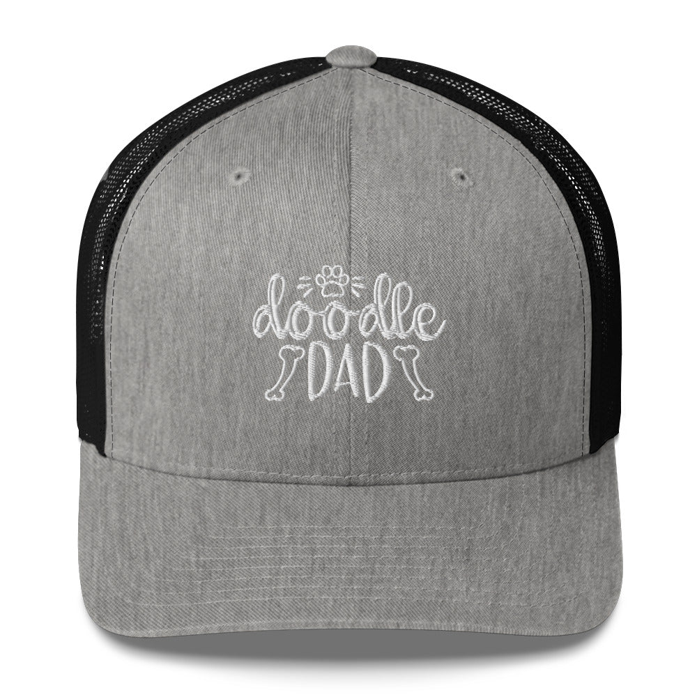 Doodle Dad Embroidered Trucker Cap