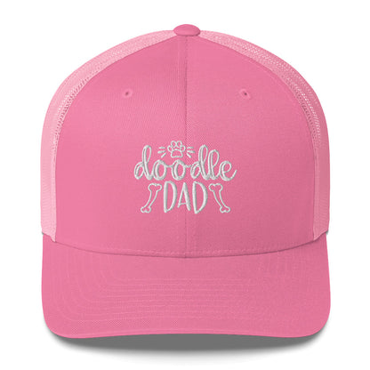 Doodle Dad Embroidered Trucker Cap