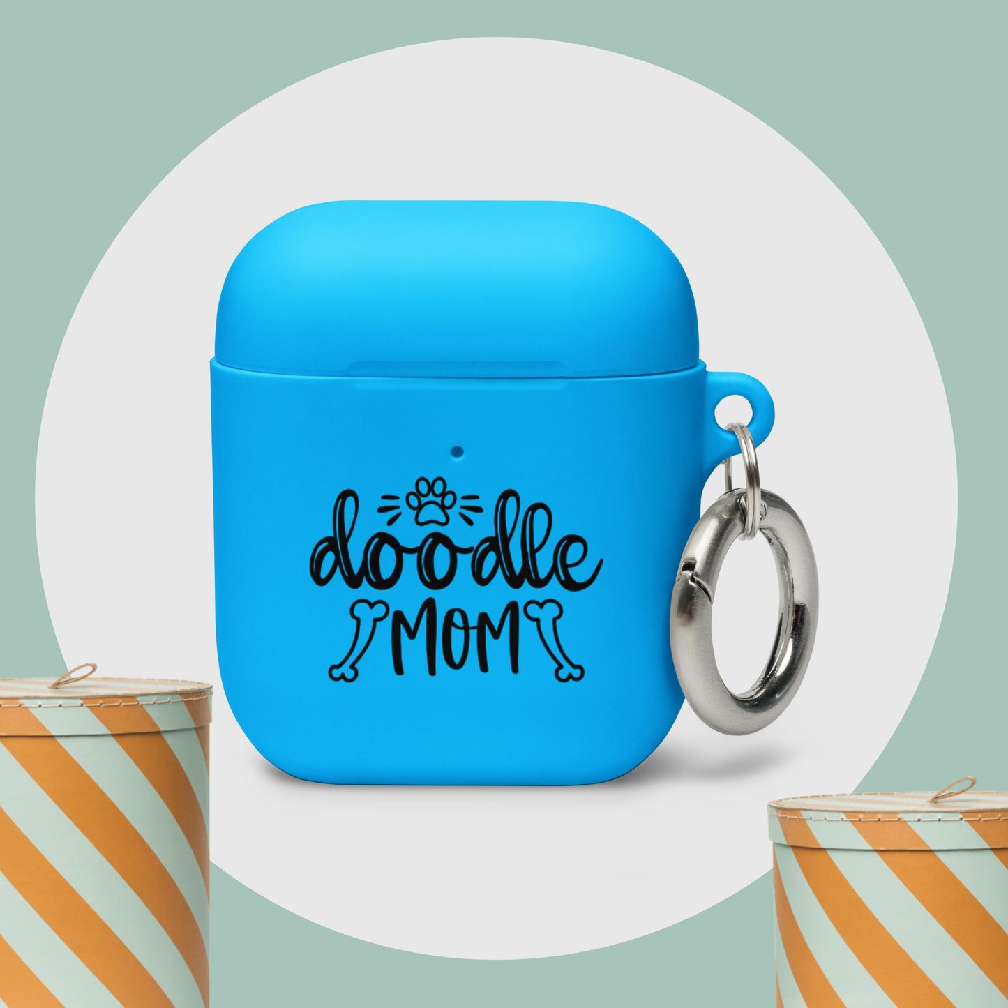 Doodle Mom Rubber Case for AirPods® & AirPods® Pro