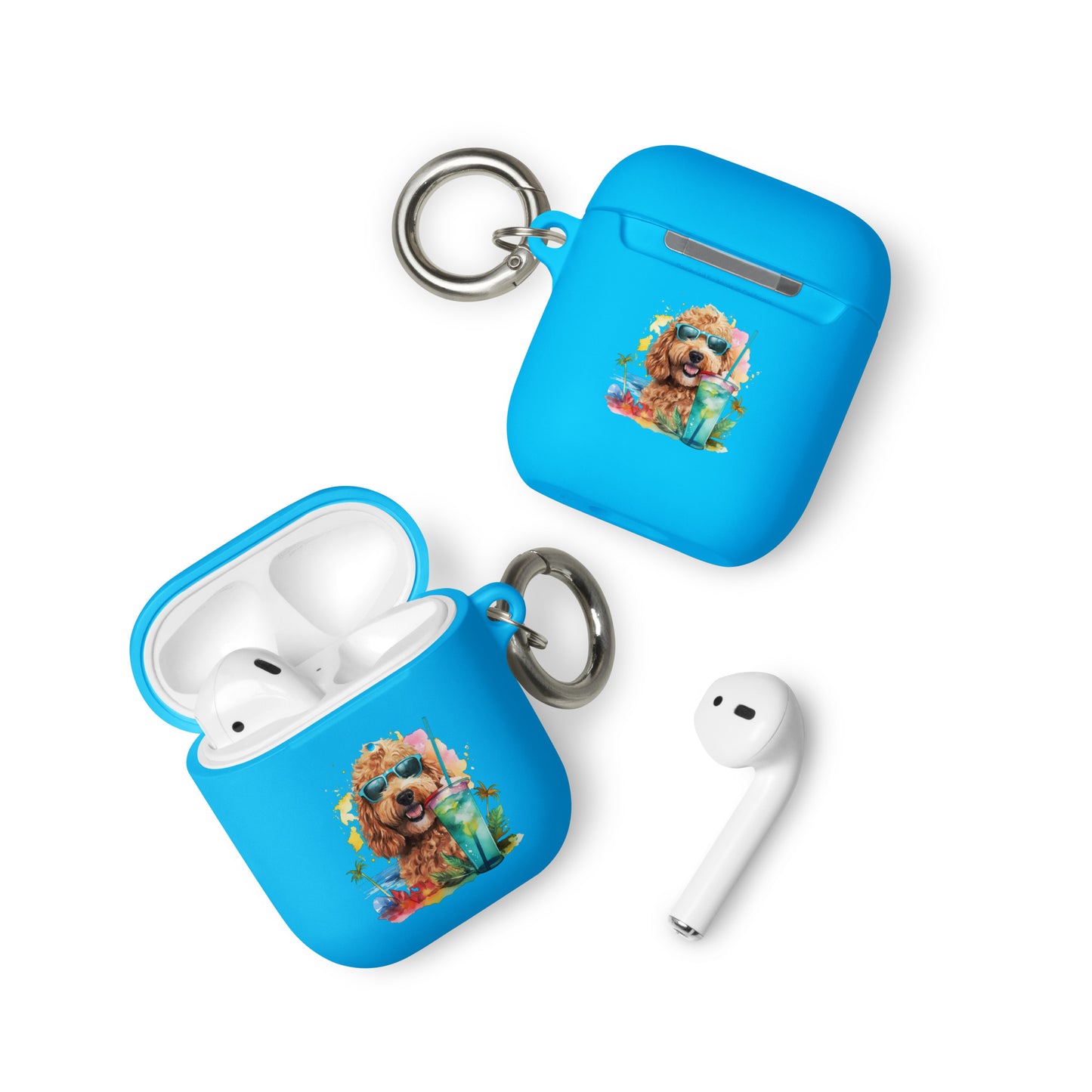 Apricot Doodle Rubber Case for AirPods® & AirPods® Pro!