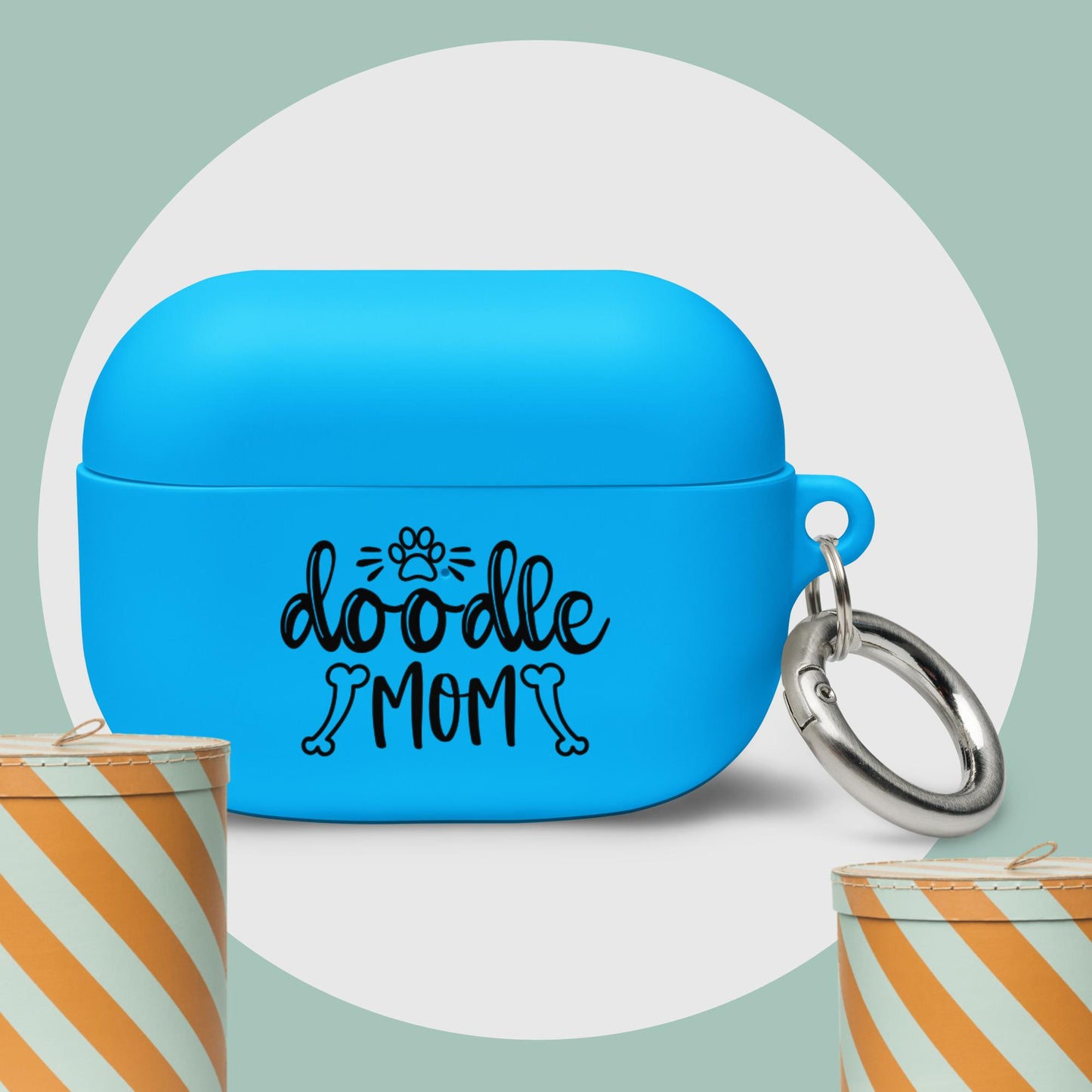 Doodle Mom Rubber Case for AirPods® & AirPods® Pro