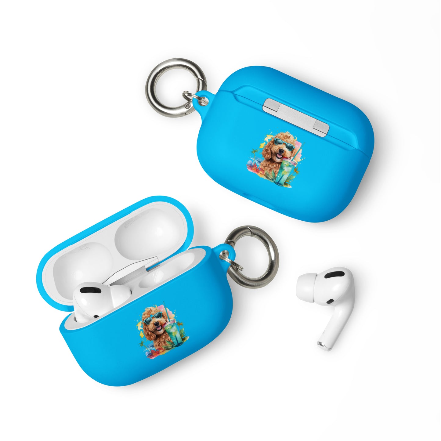 Apricot Doodle Rubber Case for AirPods® & AirPods® Pro!