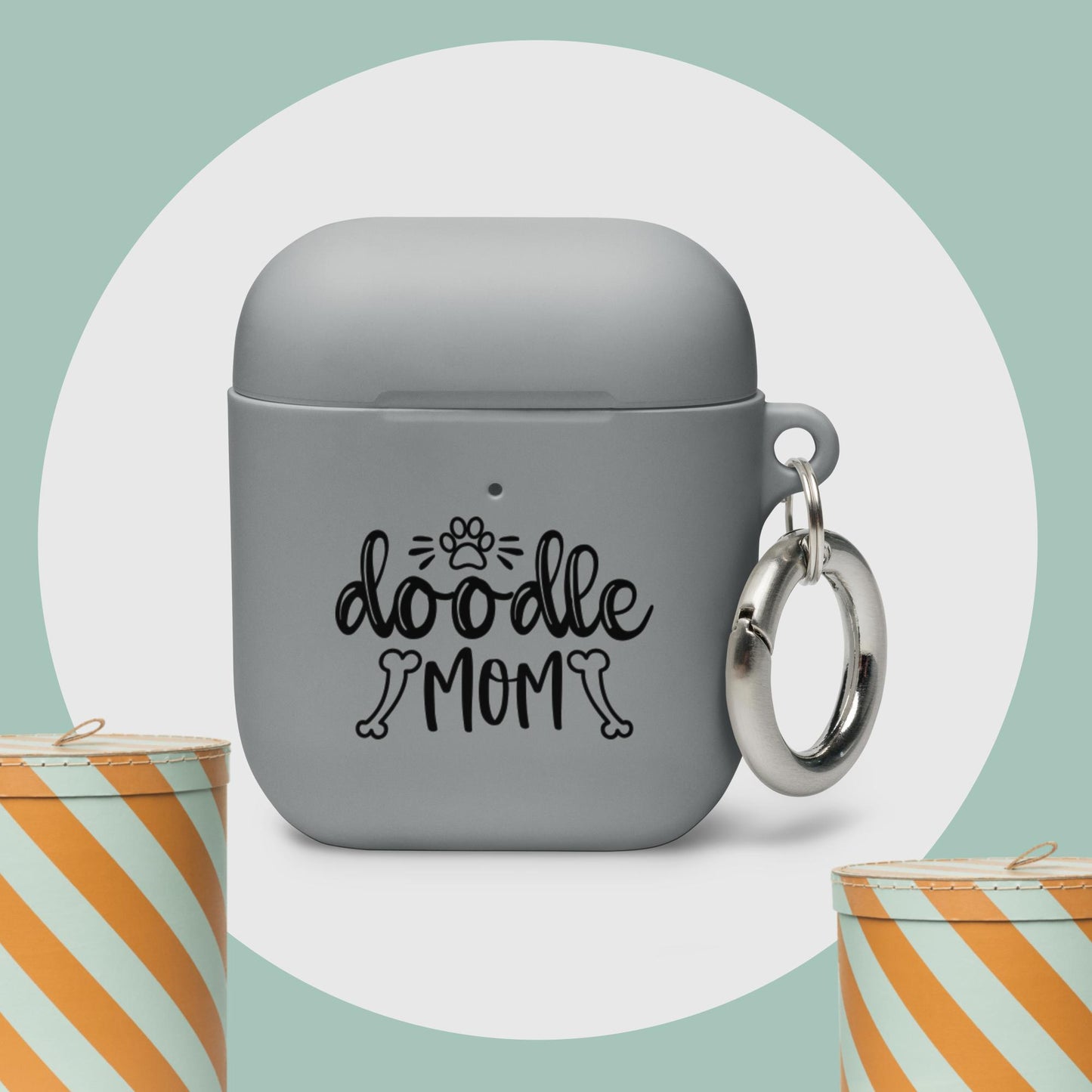 Doodle Mom Rubber Case for AirPods® & AirPods® Pro