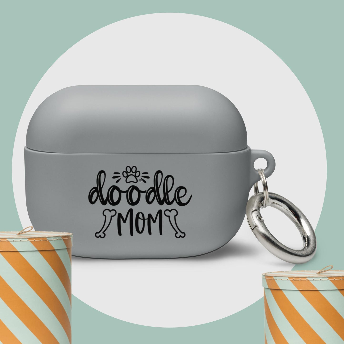 Doodle Mom Rubber Case for AirPods® & AirPods® Pro