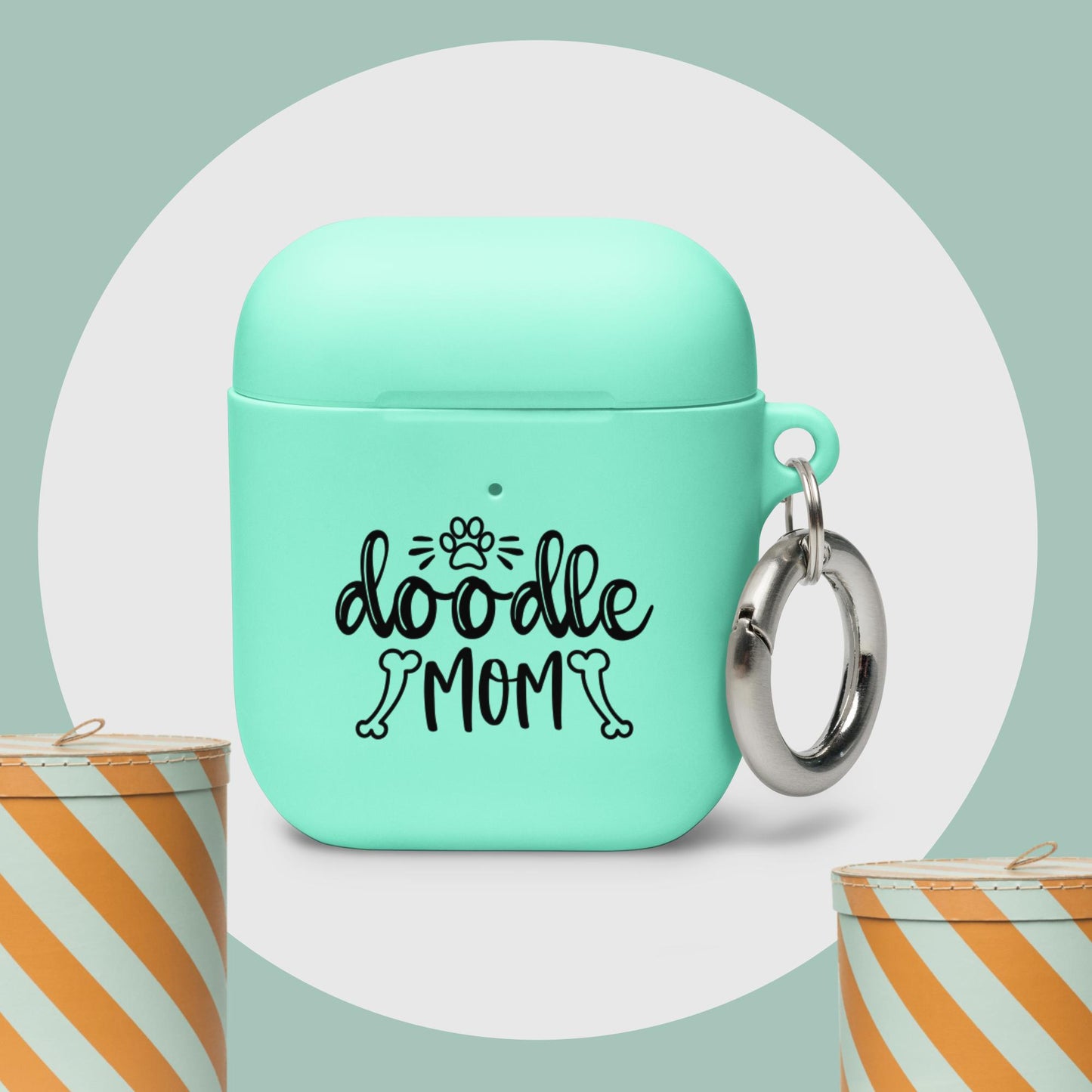 Doodle Mom Rubber Case for AirPods® & AirPods® Pro