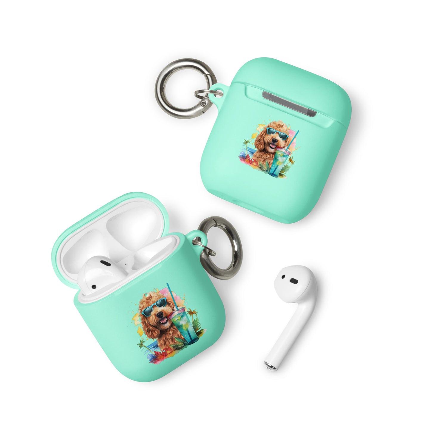 Apricot Doodle Rubber Case for AirPods® & AirPods® Pro!