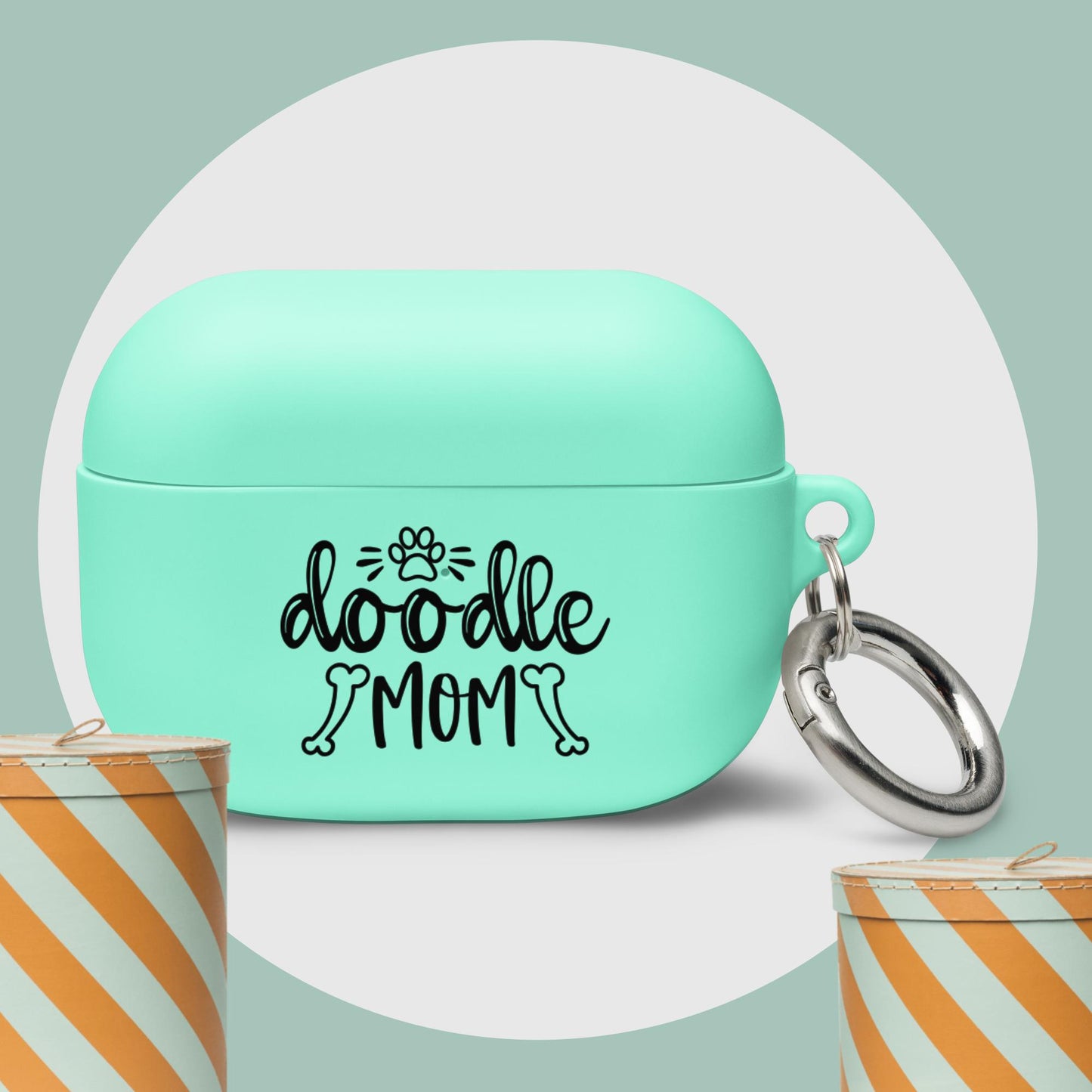 Doodle Mom Rubber Case for AirPods® & AirPods® Pro