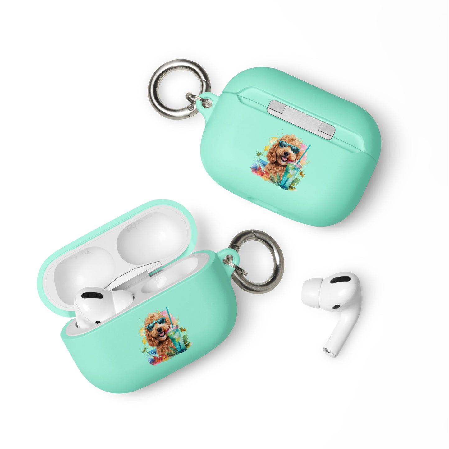 Apricot Doodle Rubber Case for AirPods® & AirPods® Pro!