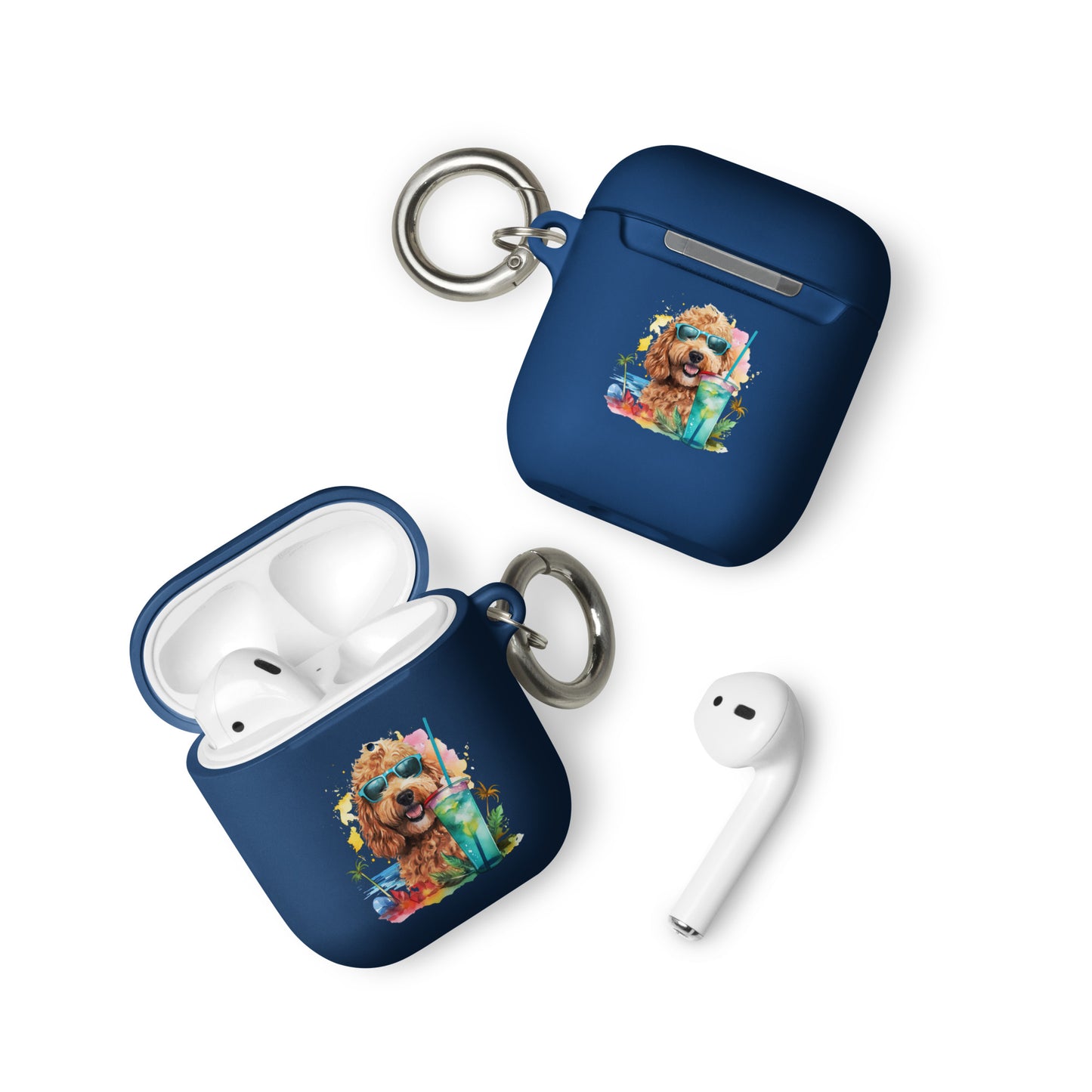 Apricot Doodle Rubber Case for AirPods® & AirPods® Pro!