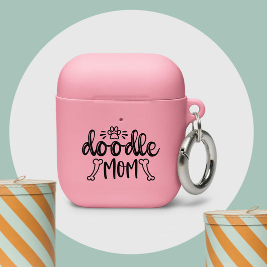 Doodle Mom Rubber Case for AirPods® & AirPods® Pro