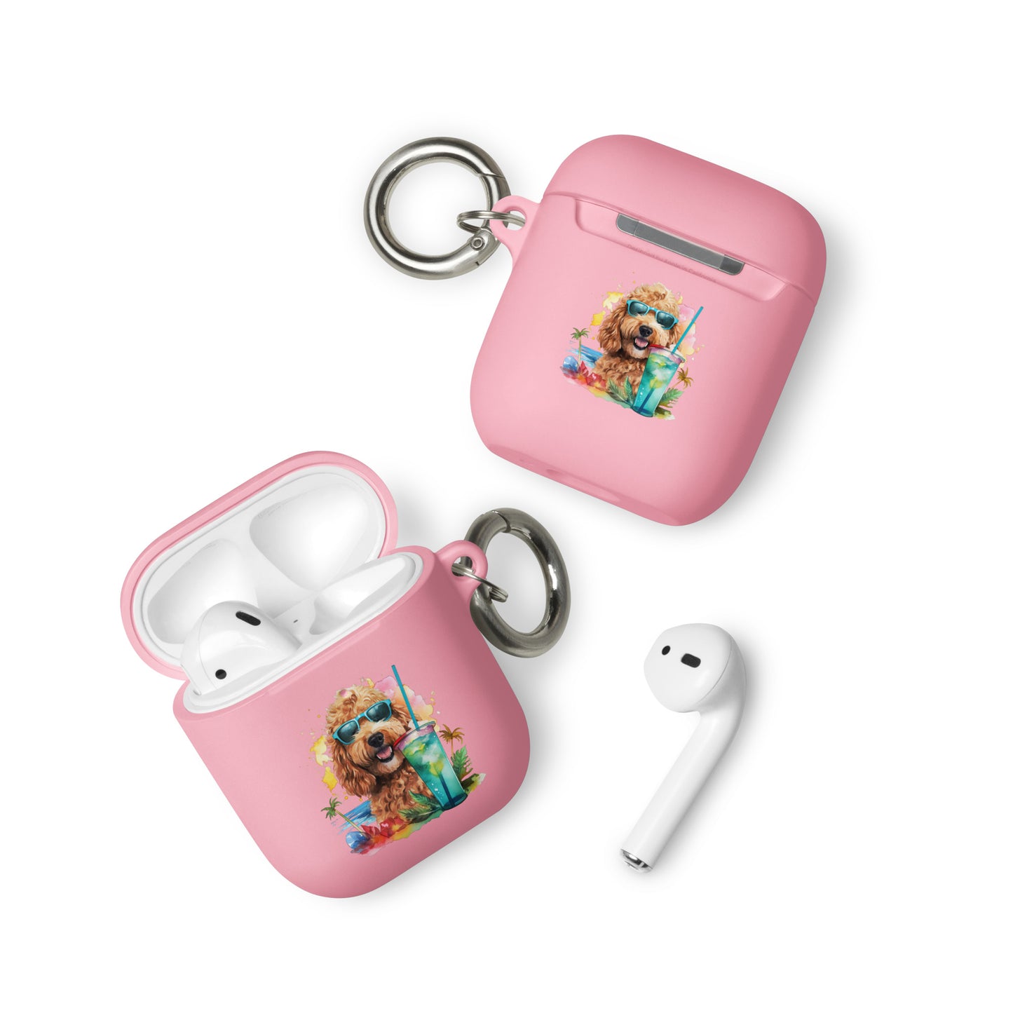 Apricot Doodle Rubber Case for AirPods® & AirPods® Pro!