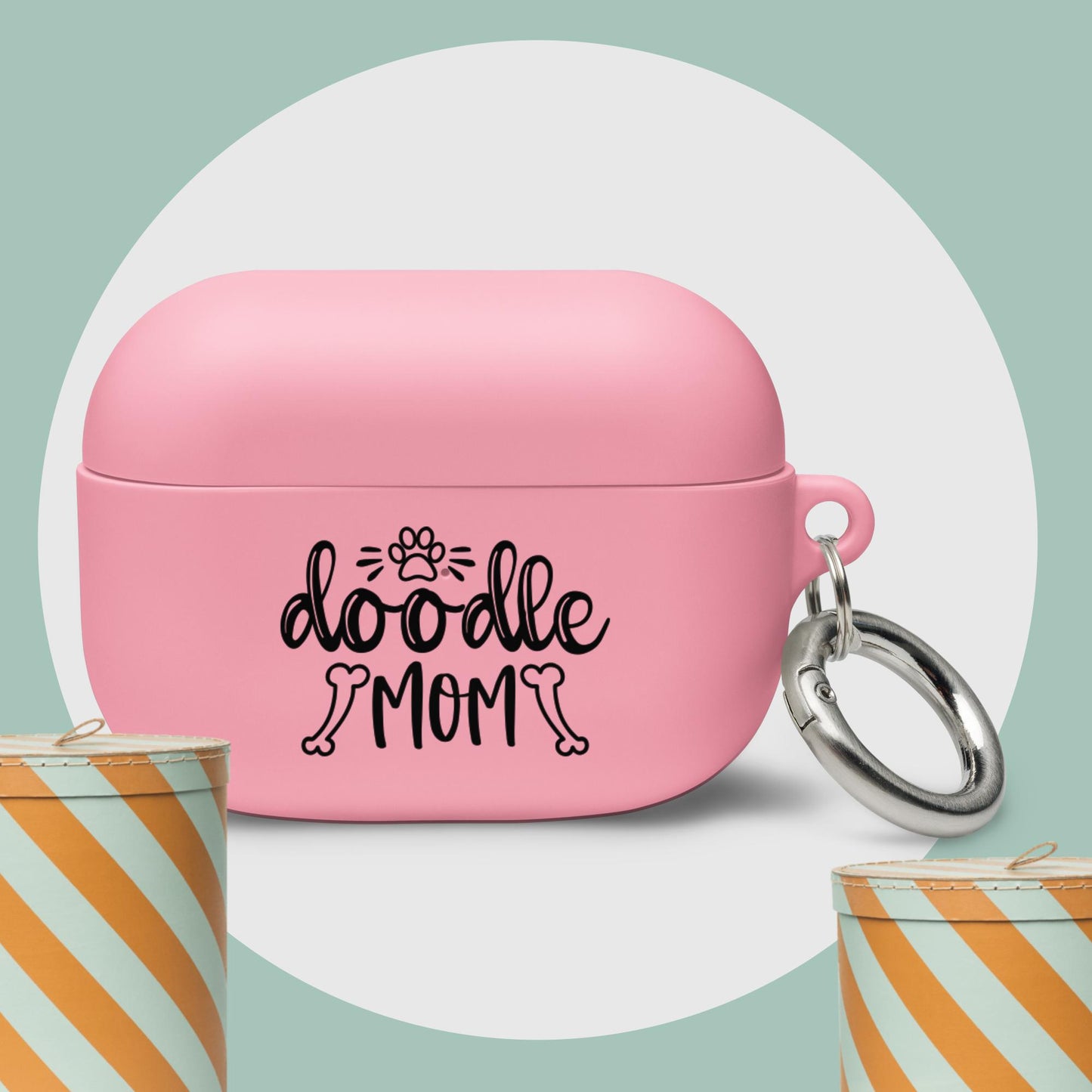 Doodle Mom Rubber Case for AirPods® & AirPods® Pro