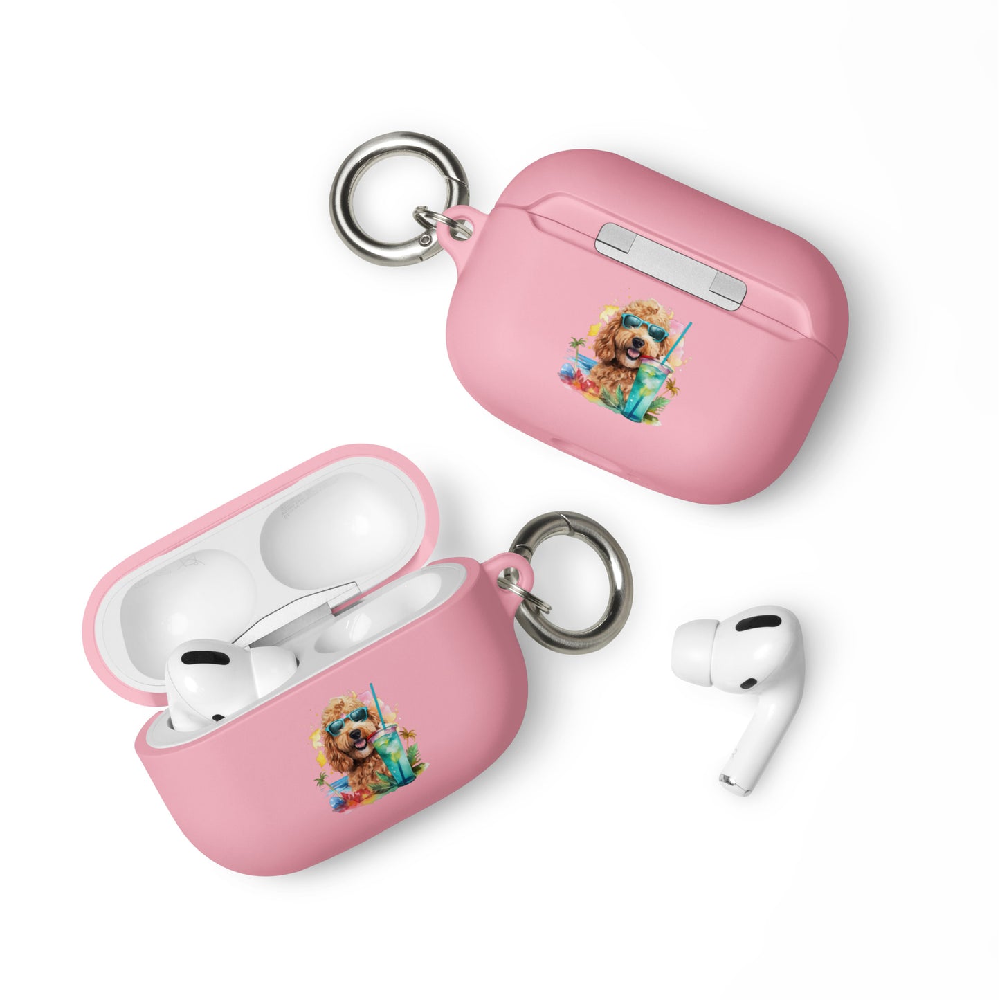 Apricot Doodle Rubber Case for AirPods® & AirPods® Pro!