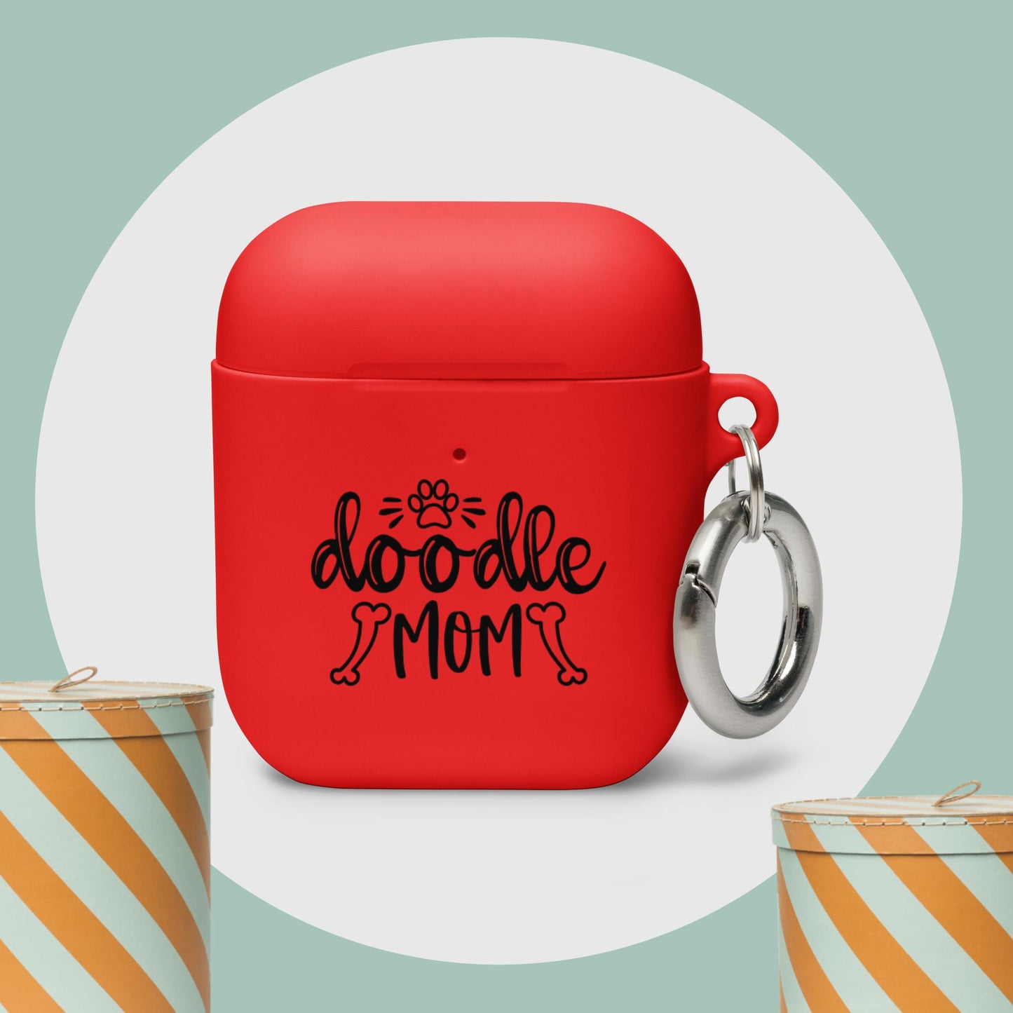 Doodle Mom Rubber Case for AirPods® & AirPods® Pro