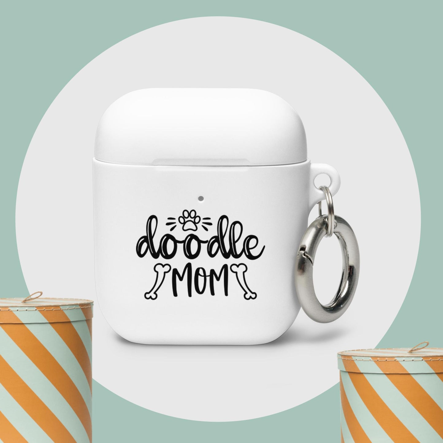 Doodle Mom Rubber Case for AirPods® & AirPods® Pro